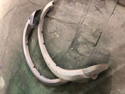 Лот: 14971888. Фото: 1. Фендера Mitsubishi L200 комплект. Детали тюнинга