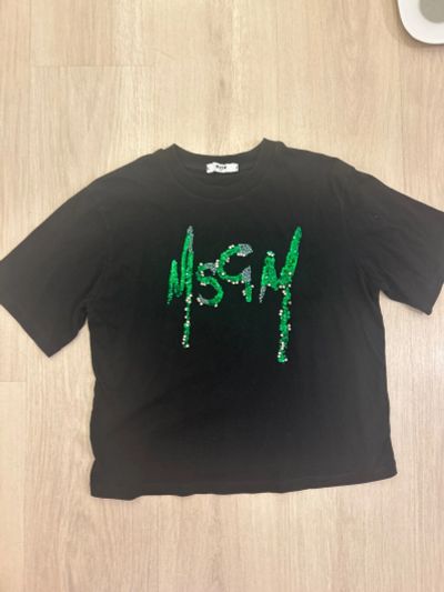 Лот: 25707692. Фото: 1. Футболка MSGM 10-12 лет оригинал. Футболки, поло, топы, лонгсливы