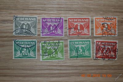 Лот: 5722272. Фото: 1. Марки Нидерланды 1930г., 1941г... Марки