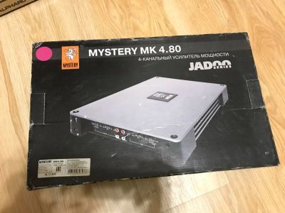 Лот: 10648365. Фото: 1. Усилитель Mystery MK-4.80. Усилители
