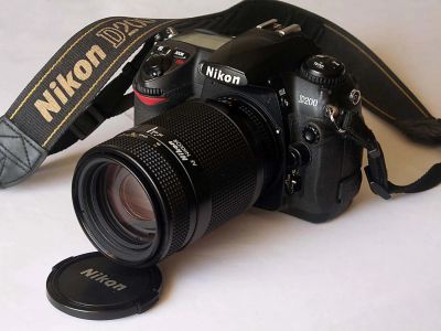 Лот: 6569308. Фото: 1. Nikon D200 с объективом Nikon... Цифровые зеркальные
