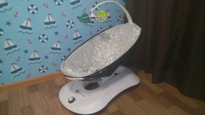 Лот: 14540808. Фото: 1. Колыбель 4moms rockaRoo. Детские кровати и кроватки