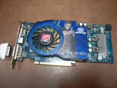 Лот: 10356620. Фото: 1. PCI-E видеокарта Radeon HD3870... Видеокарты