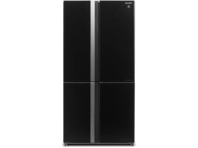 Лот: 25029476. Фото: 1. Холодильник Sharp SJ-GX98PBK черный. Холодильники, морозильные камеры