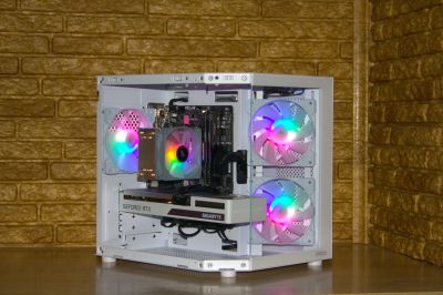 Лот: 25127988. Фото: 1. Мощный игровой ПК [Ryzen 5-5500... Компьютеры в сборе