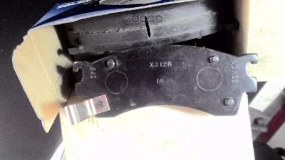 Лот: 17646523. Фото: 1. Тормозные колодки SN642P ADVICS... Тормозная система