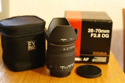 Лот: 1601741. Фото: 1. sigma 28-70 2.8 ex dg (золотая... Объективы