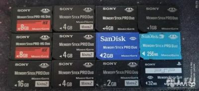 Лот: 17554321. Фото: 1. Карта памяти Sony memory stick... Карты памяти