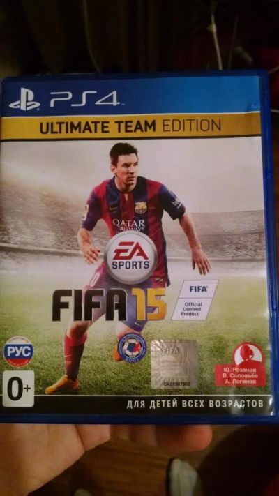 Лот: 6630503. Фото: 1. FIFA 15 Ultimate team edition. Игры для консолей