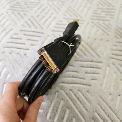 Лот: 25747167. Фото: 1. Кабель HDMI-DVI 5м. Шлейфы, кабели, переходники