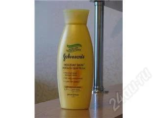 Лот: 97686. Фото: 1. Автозагар Johnson`s Holiday skin... Унисекс парфюмерия