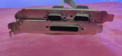 Лот: 23496822. Фото: 1. Контроллер PCI-E x1/2 COM/LPT. Платы расширения, контроллеры, доп. порты