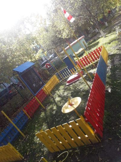 Лот: 12659587. Фото: 1. Детская Метеоплощадка Макси. Мебель для детских садов