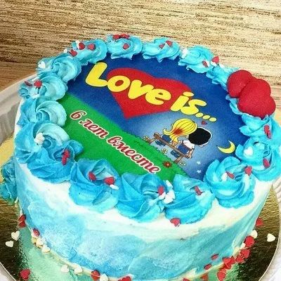 Лот: 10881430. Фото: 1. Торт " Love Is". Радуйте любимых... Торты, пирожные