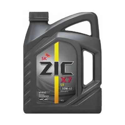 Лот: 16494772. Фото: 1. Масло ZIC X7 LS 10W-40 синт 4л... Масла, жидкости