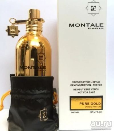 Лот: 8249955. Фото: 1. Pure Gold Montale 100мл Tester. Женская парфюмерия