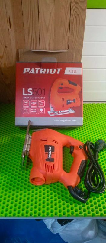 Лот: 24988433. Фото: 1. Сетевой лобзик Patriot LS 501... Электроинструмент