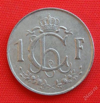 Лот: 1577754. Фото: 1. (№399/LF) 1 франк 1957 (Люксембург... Европа