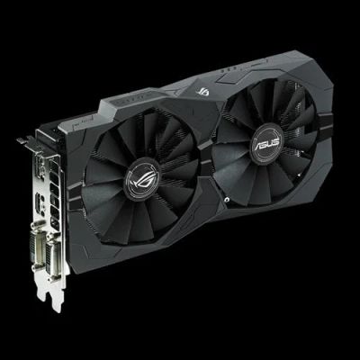 Лот: 10013910. Фото: 1. Видеокарта asus strix rx 470 04g... Видеокарты