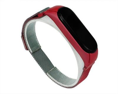 Лот: 20886239. Фото: 1. Ремешок Xiaomi Mi Band 5 Milanese... Смарт-часы, фитнес-браслеты, аксессуары