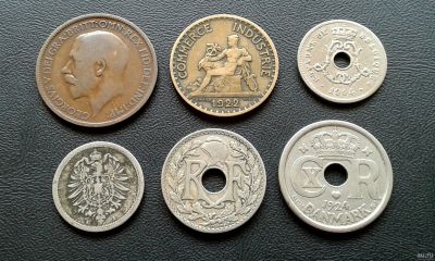 Лот: 14289619. Фото: 1. Европа. 19 век - начало 20 века... Наборы монет