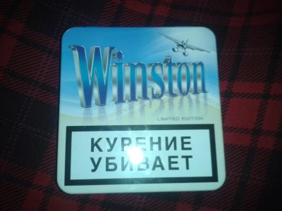 Лот: 3610697. Фото: 1. портсигар металлический Винстон... Другое (коллекционирование, моделизм)