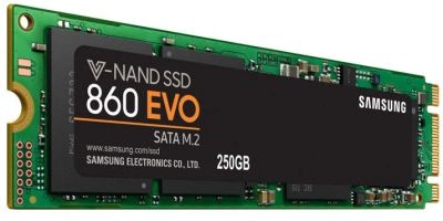 Лот: 14818512. Фото: 1. 250 ГБ SSD M.2 накопитель Samsung... SSD-накопители