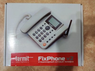 Лот: 18744012. Фото: 1. Стационарный сотовый телефон FixPhone... Кнопочные мобильные телефоны