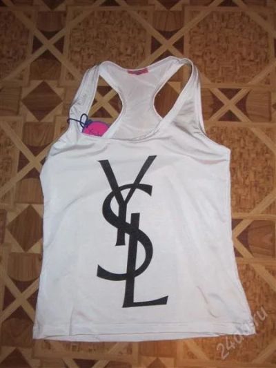 Лот: 1982799. Фото: 1. Продам майку YSL. Футболки, топы и майки