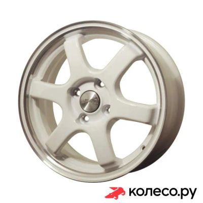 Лот: 25219230. Фото: 1. Киото 6x15/4*98 D58.6 ET38 Алмаз-белый. Диски