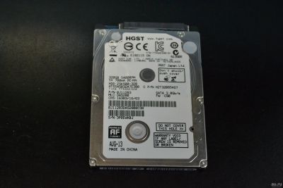 Лот: 15938038. Фото: 1. Slim жесткий жёсткий диск в ноутбук... Жёсткие диски (HDD)