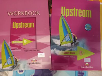 Лот: 23493615. Фото: 1. Учебник и рабочая тетрадь Upstream. Для школы