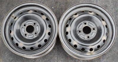 Лот: 868254. Фото: 1. Пара штамповок Nissan R14/ 4x100... Диски