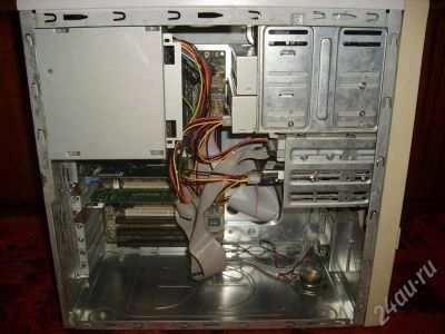Лот: 598477. Фото: 1. Корпус ATX с блоком питания... Корпуса, блоки питания