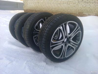 Лот: 9072435. Фото: 1. Колеса от Mercedes CLA Goodyear... Шины на дисках