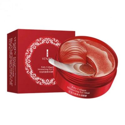 Лот: 9674375. Фото: 1. Патчи для глаз Venzen Ruby Collagen... Уход за лицом 