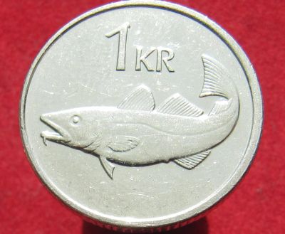 Лот: 15831459. Фото: 1. Исландия 1 крона, 2011г. Остальные страны