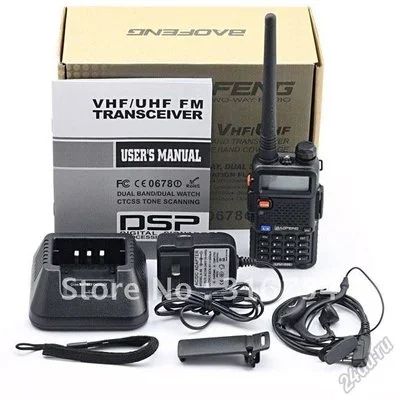 Лот: 5598473. Фото: 1. Baofeng UV-5R VHF/UHF 136-174... Рации, радиостанции