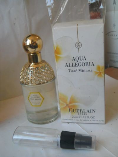 Лот: 2720570. Фото: 1. Aqua Allegoria Tiare Mimosa Guerlain... Женская парфюмерия