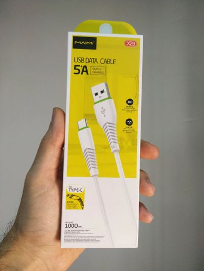 Лот: 19565585. Фото: 1. usb кабель для usb type-c 1.0м... Дата-кабели, переходники