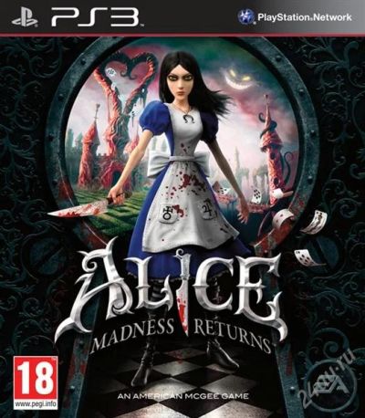Лот: 2180049. Фото: 1. Alice: Madness Returns [PS3]. Игры для консолей