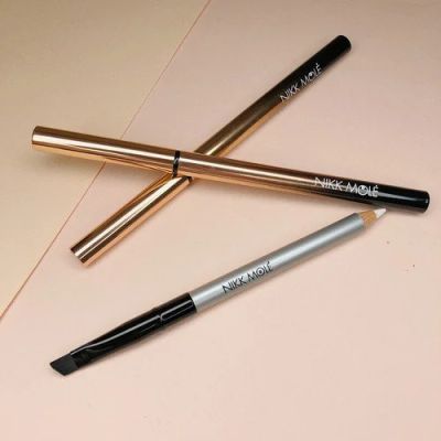 Лот: 6209706. Фото: 1. Карандаш Brow paste + кисть Nikk... Макияж