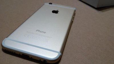 Лот: 7948269. Фото: 1. iPhone 6 16gb gold. Смартфоны