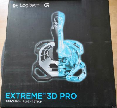 Лот: 13121318. Фото: 1. Джойстик Logitech Extreme 3D Pro. Рули, джойстики