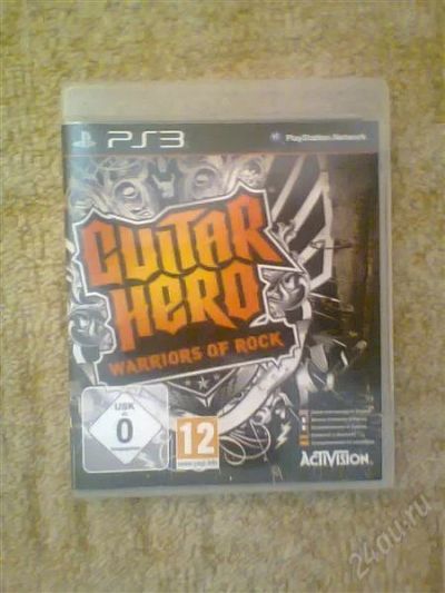 Лот: 1540538. Фото: 1. Guitar hero- warriors of rock... Игры для консолей
