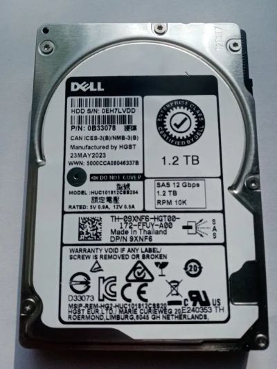 Лот: 14587740. Фото: 1. Серверный SAS 12Gbs жесткий диск... Жёсткие диски (HDD)