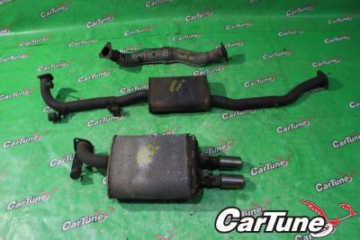 Лот: 10604105. Фото: 1. глушитель R- nissan stagea WGNC34... Двигатель и элементы двигателя