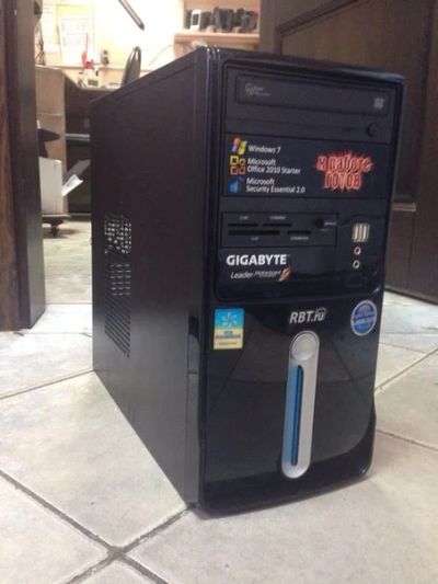 Лот: 4259280. Фото: 1. Продам системный блок Gigabyte... Компьютеры в сборе