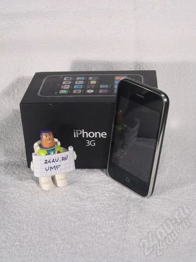 Лот: 1315466. Фото: 1. iPhone 3G, 8Gb. Оф. русский. Ростест... Смартфоны