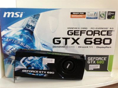 Лот: 2820904. Фото: 1. MSI GTX 680 ("N680GTX-PM2D2GD5... Видеокарты